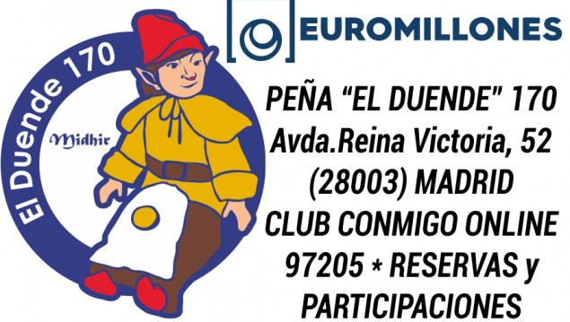 Décimo Euromillones del sorteo Euromillones