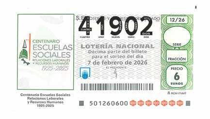 Décimo 41902 del sorteo 12-07/02/2026 Sábado