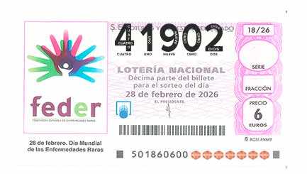 Décimo 41902 del sorteo 18-28/02/2026 Sábado