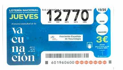 Décimo 12770 del sorteo 19-05/03/2026 Jueves