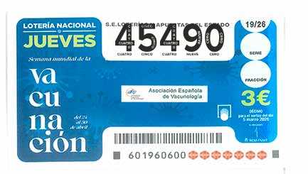 Décimo 45490 del sorteo 19-05/03/2026 Jueves