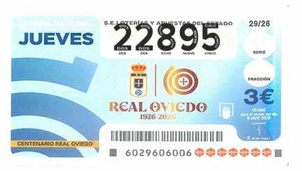 Décimo 22895 del sorteo 29-09/04/2026 Jueves
