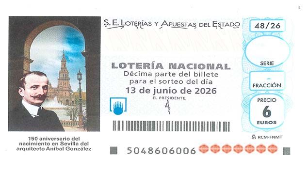 Décimo 59765 del sorteo 48-13/06/2026 Sábado