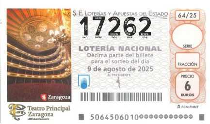 Décimo 17262 del sorteo 64-09/08/2025 Sábado