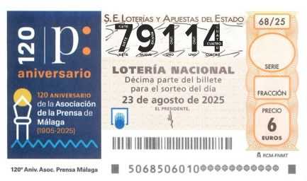 Décimo 79114 del sorteo 68-23/08/2025 Sábado