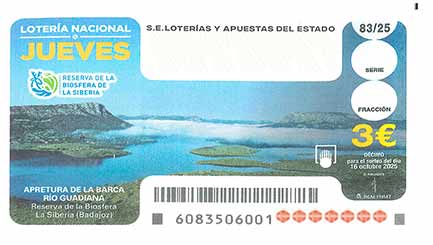 Décimo 16514 del sorteo 83-16/10/2025 Jueves