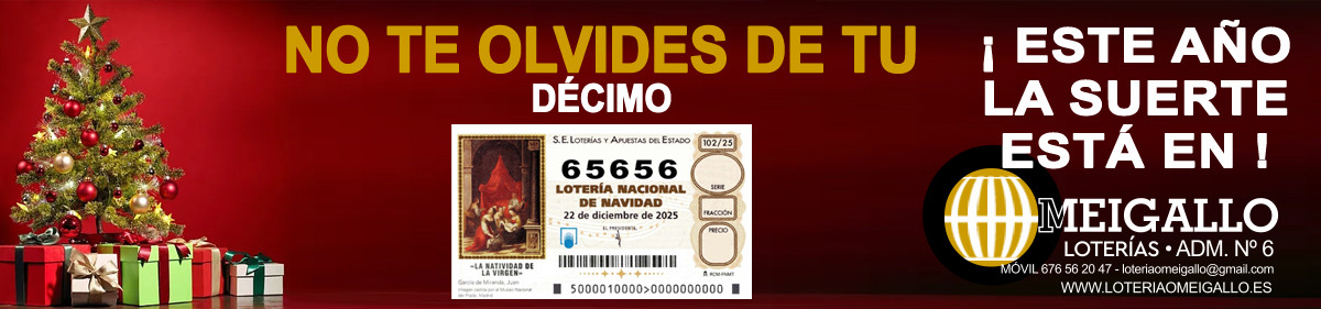    Imagen 1 para promocionar la tienda LOTERIAS O MEIGALLO