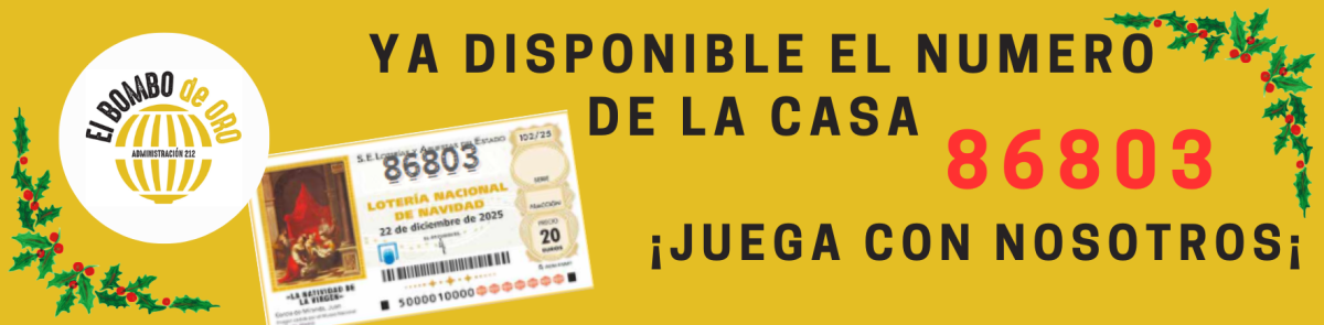  Ir a https://loteriabombodeoro.es/buscar?sorteo=2025102&numero=86803&quantity_number=,   Imagen 0 para promocionar la tienda EL BOMBO DE ORO